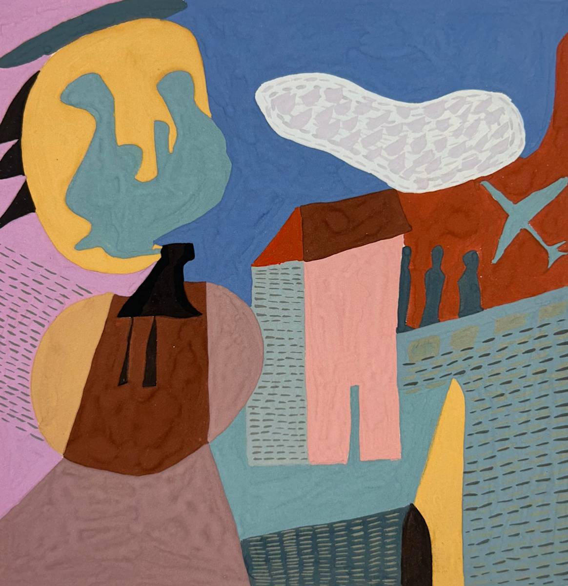 Acrylic Painting by Allen Hessler 