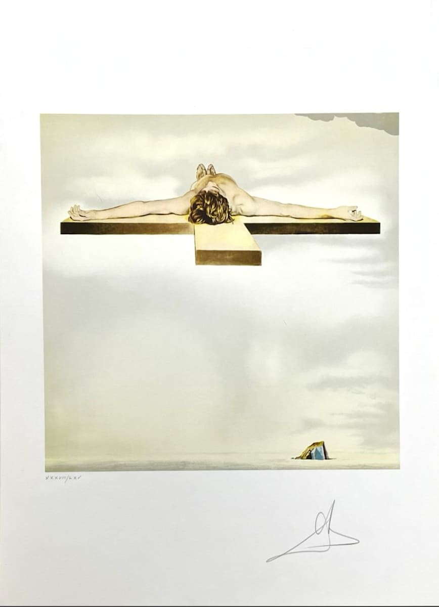 The Christ of Gala by Salvador Dali (1904-1989) 