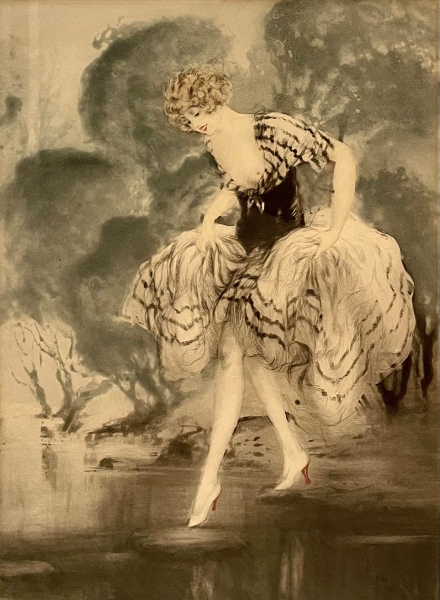 Crossing by Louis Icart 