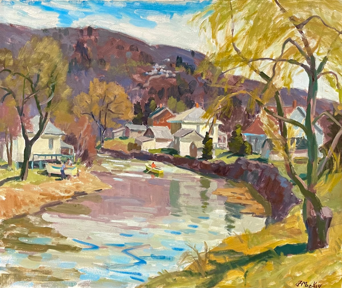 Baie St. Paul by Francine Mackay, Image 1.