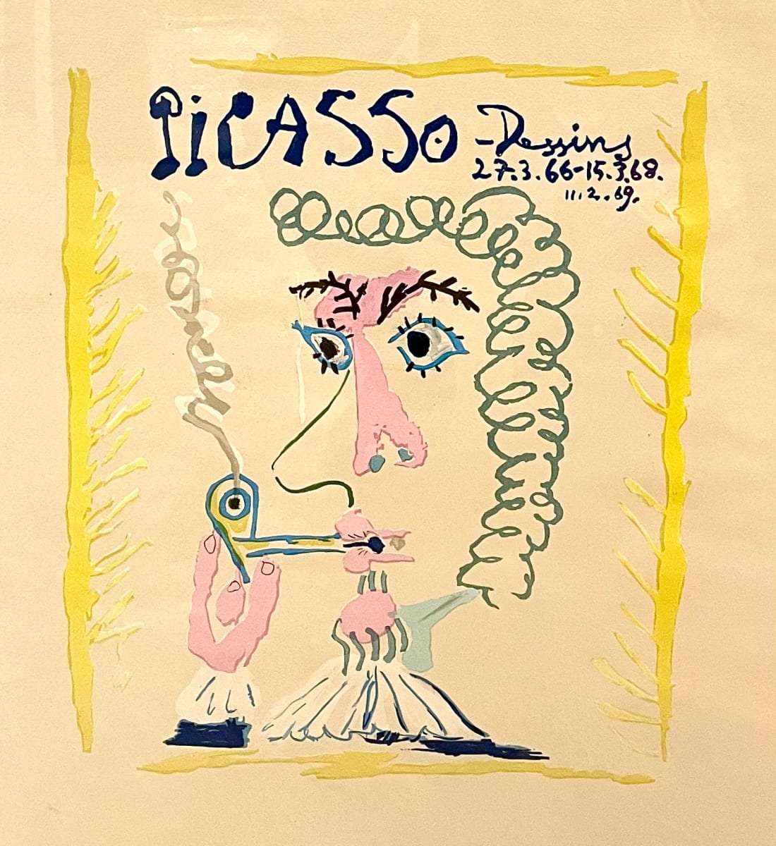 Fumeur by Pablo Picasso 