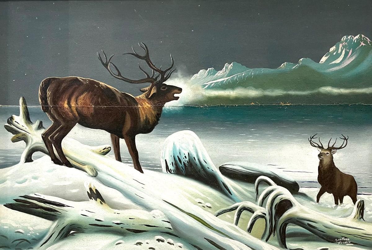 Call of the Elk by Sanford Fisher 