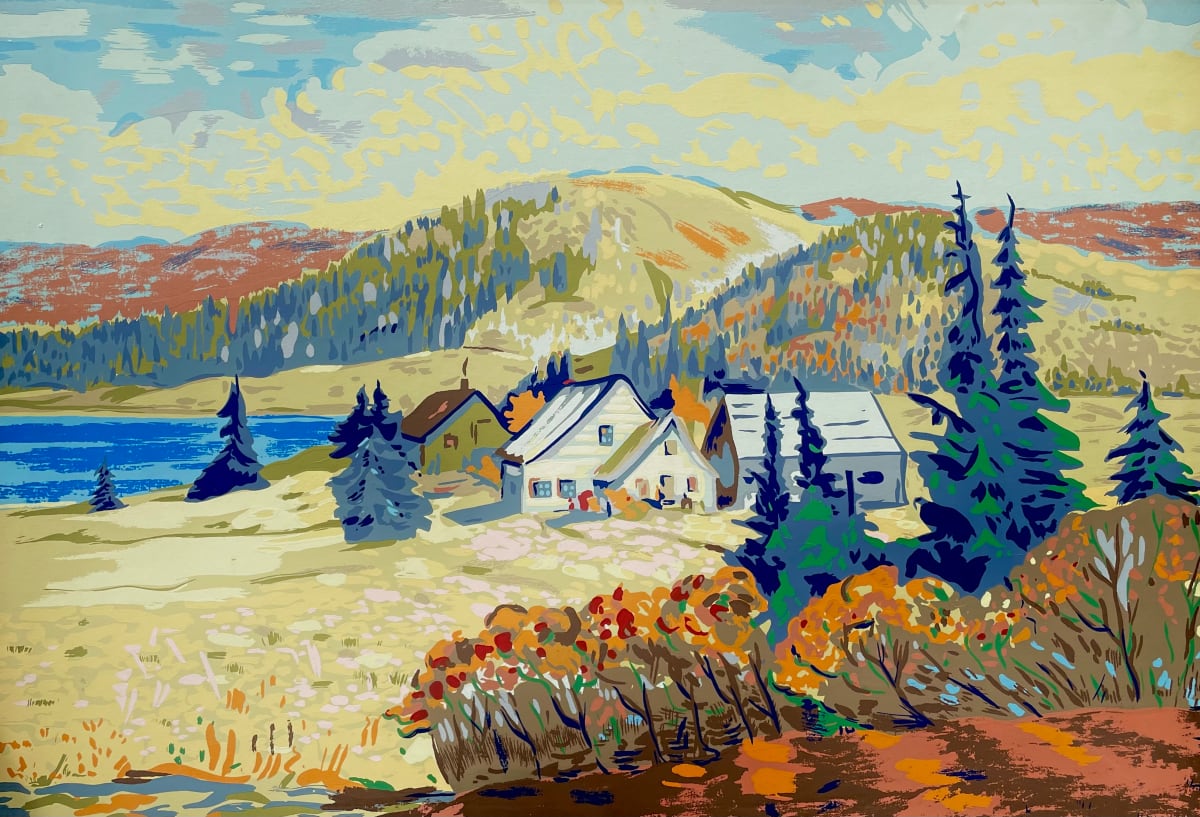 Farm Landscape by Horace Wickenden 