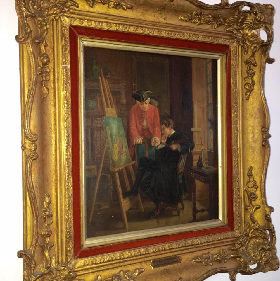 The Art Critic by John Arthur Lomax 