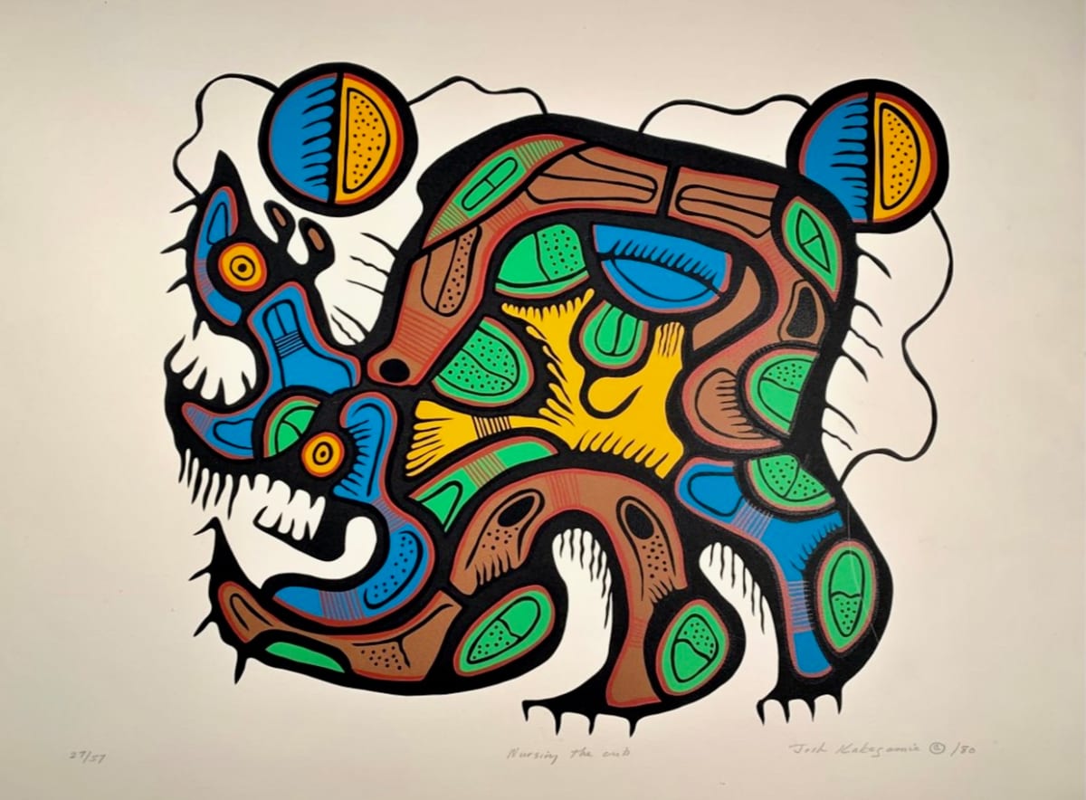 Nursing the Cub by Joshim Kakegamic 