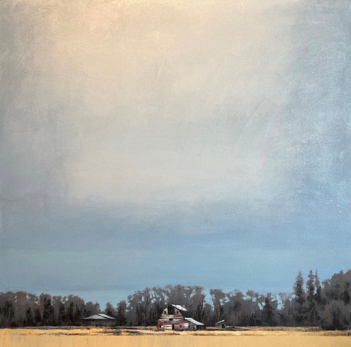 Big Sky Landscape by Lawren Rich 