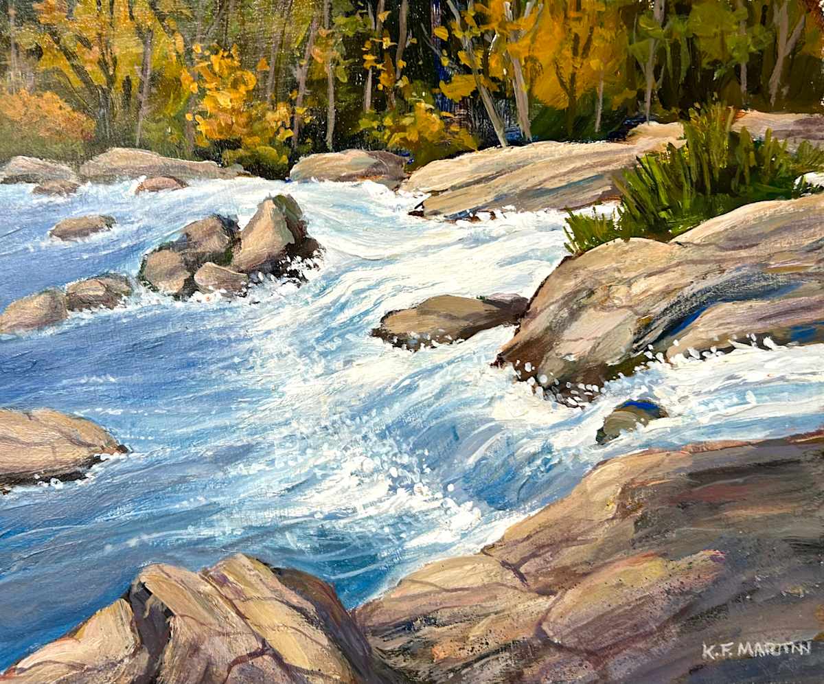 “Rushing River” by Kenneth Martin 