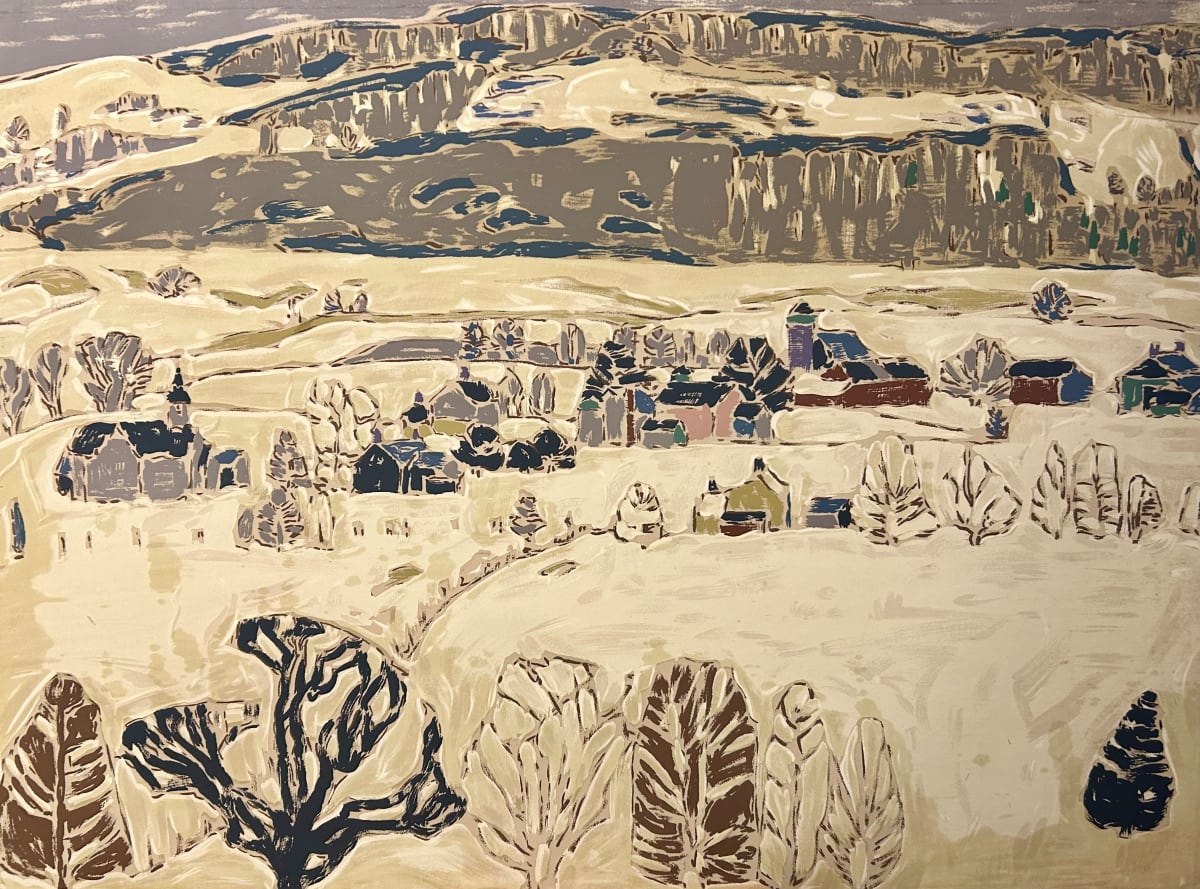 Boston Corners by David Milne (1882-1953) 
