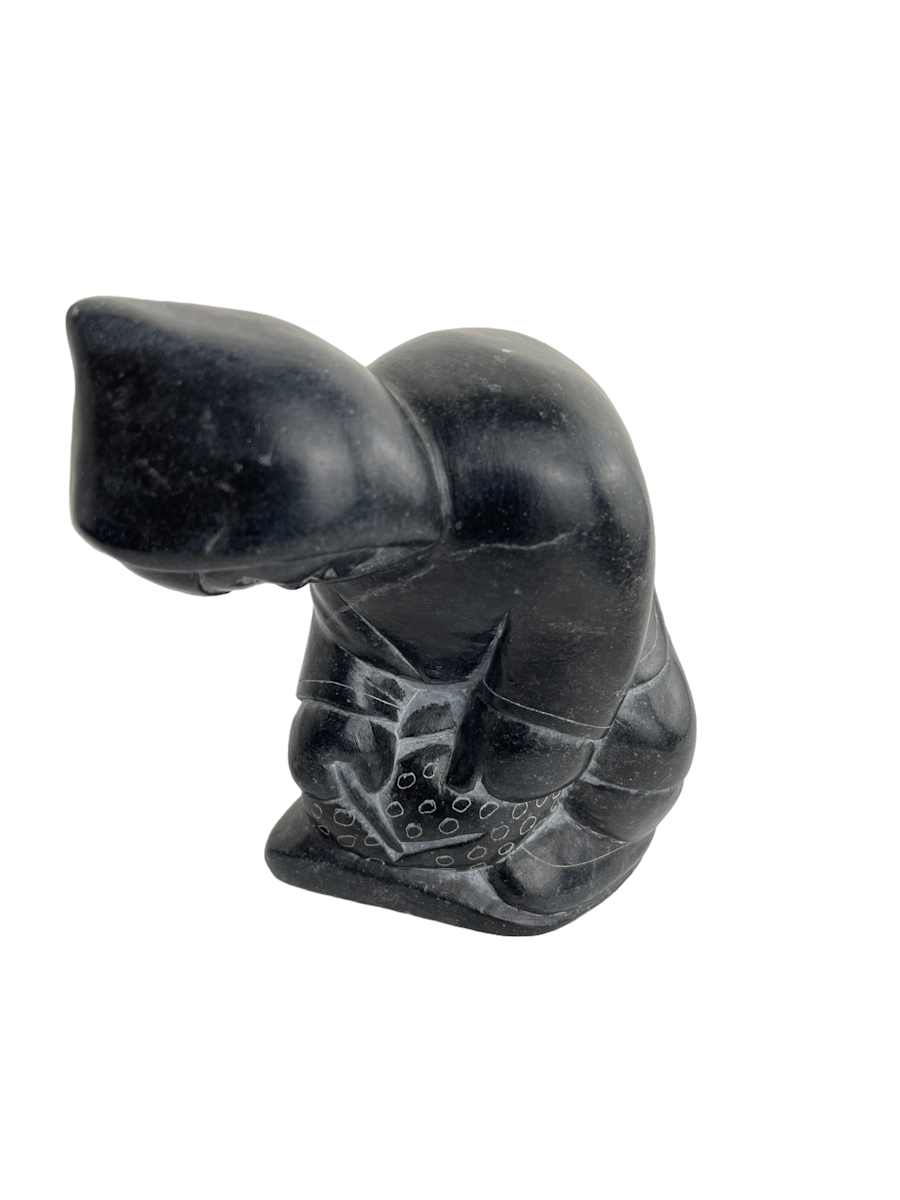 Soapstone Sculpture by Samson Kingalik 