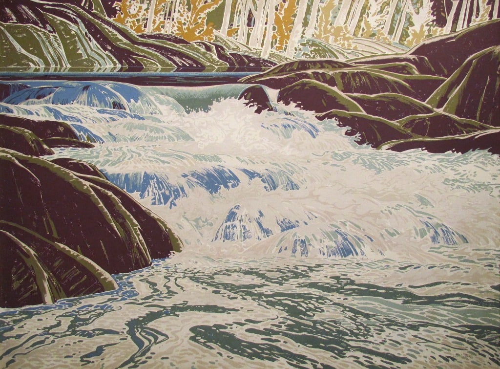 White Water by Franklin Carmichael 