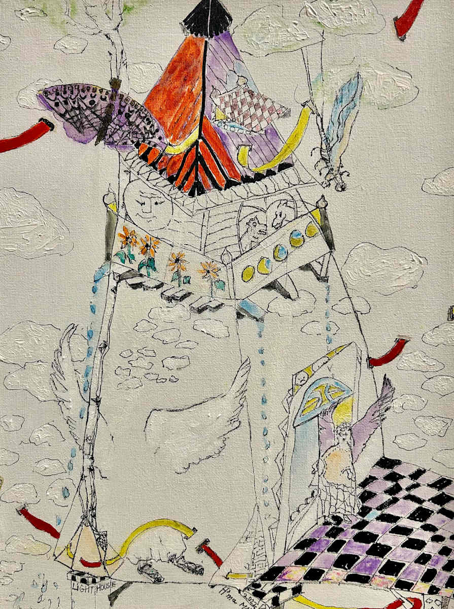 Angels in the Lighthouse by Helma Rogge Rehders, Image 1.