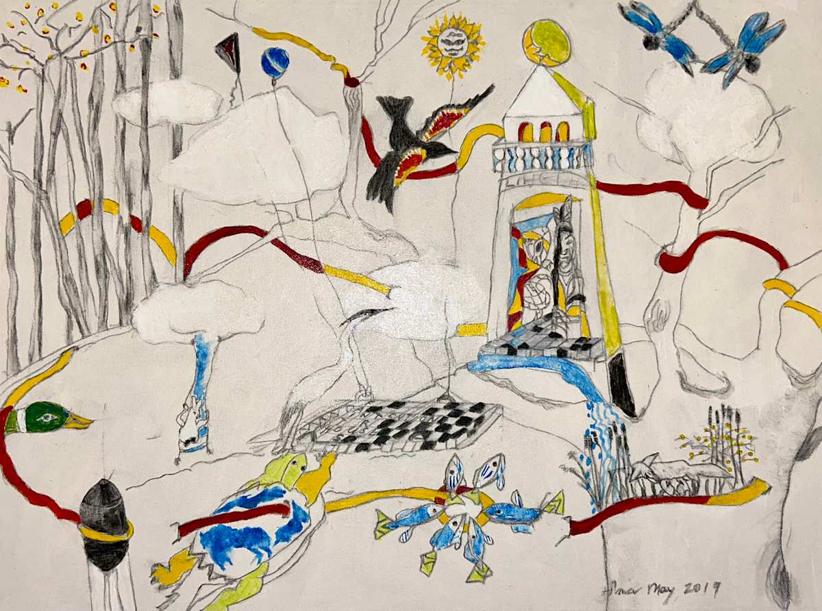 Winnipeg Beach Lamdmarks II by Helma Rogge Rehders, Image 1.