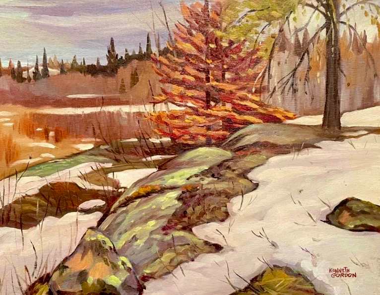 Spring in Whiteshell, MB by Kenneth Gordon, Image 1.