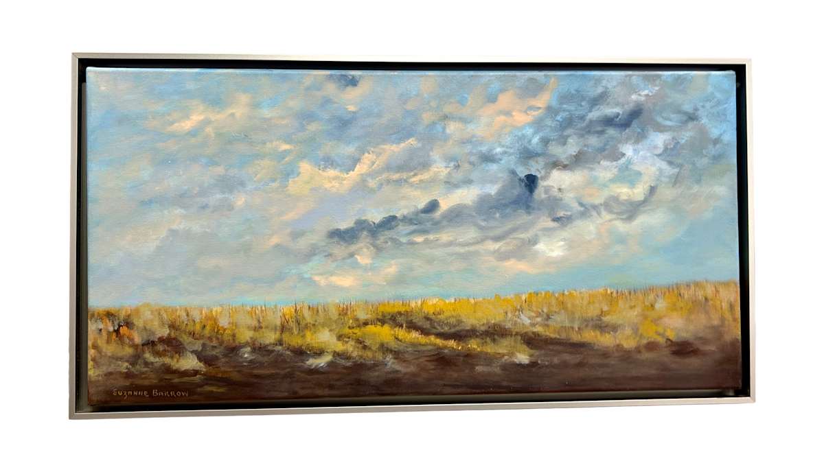 Manitoba Wheat Field by Suzanne Barrow (1951-2025), Image 1.