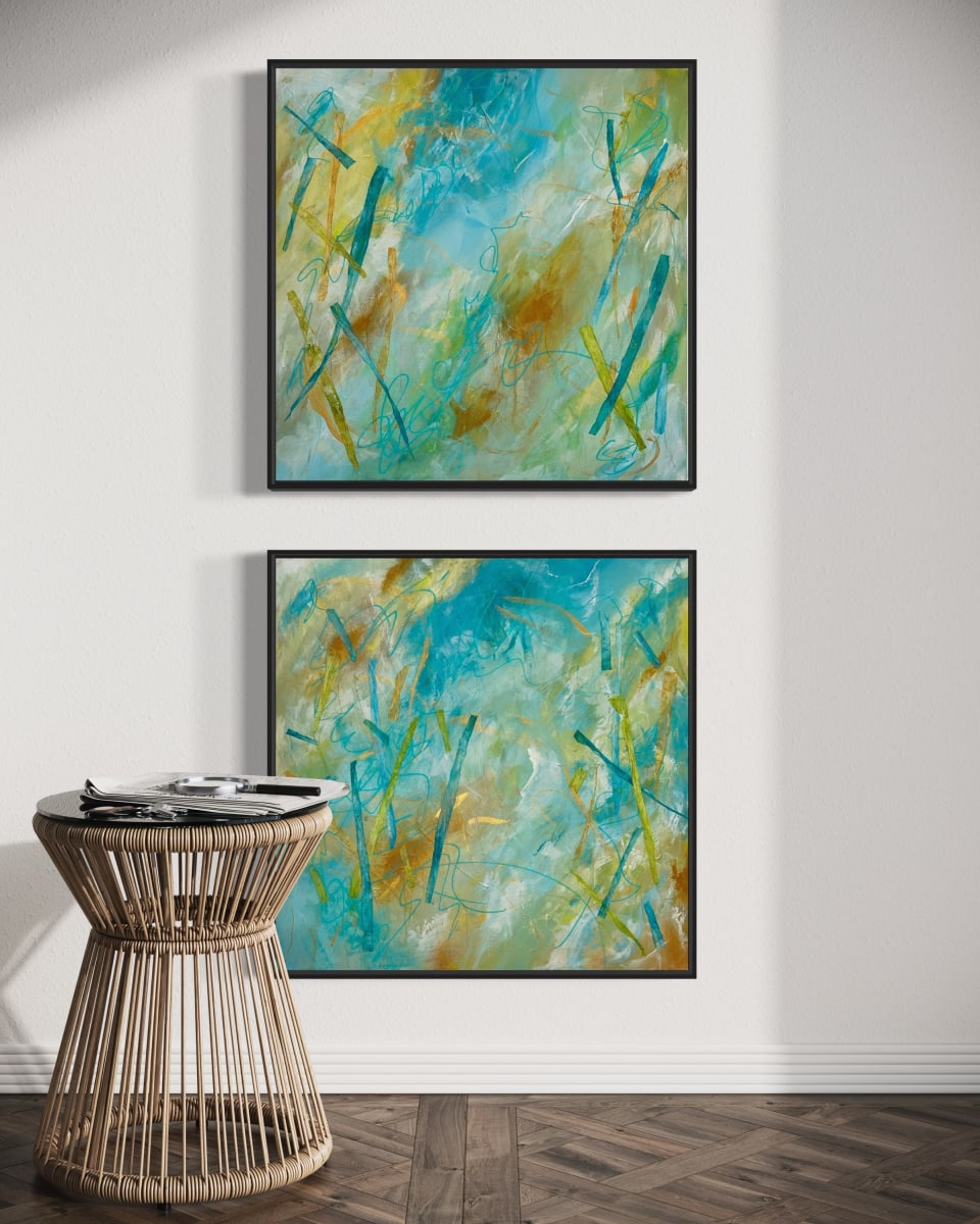 Emergence I, II by Connie Sloma Artist, Image 6.