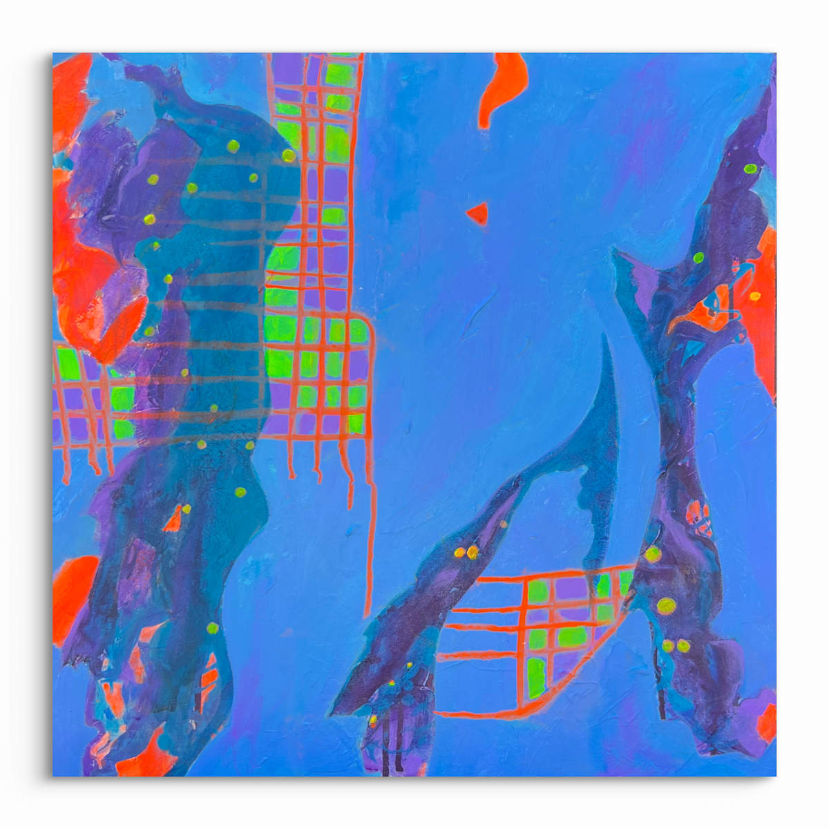 Jumping the Fence by Connie Sloma Artist  Image: "Jumping the Fence" captures the essence of decisive action in moments of challenge. This piece invites reflection on the courage required to break boundaries and embrace change for self-preservation. Its sophisticated design resonates with those who appreciate art that speaks to resilience and transformation. Perfect for adding depth and meaning to any space, it serves as a subtle reminder that sometimes, crossing the line is necessary to protect what matters most.