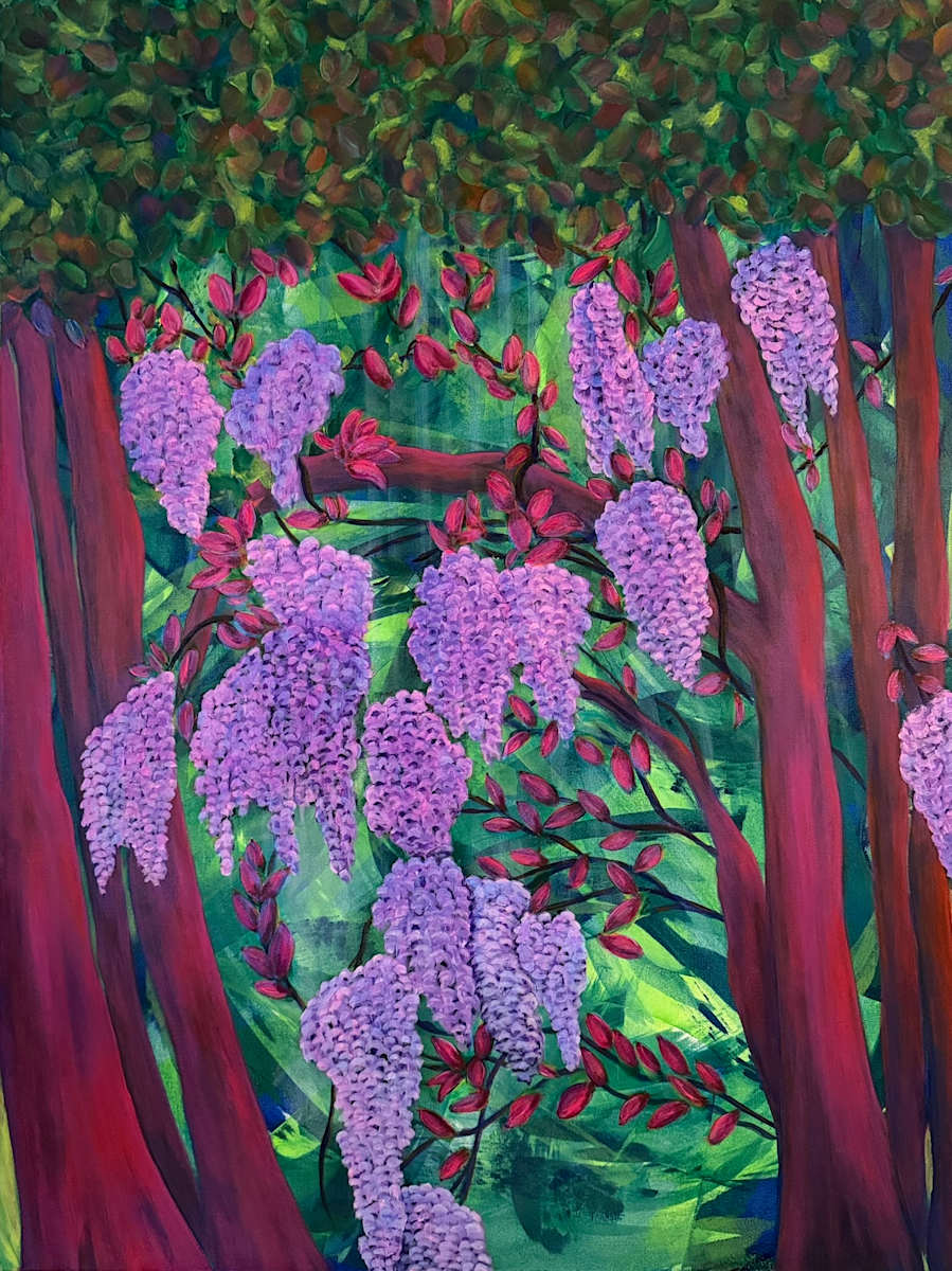 Mystical Forest #5 by Connie Sloma Artist, Image 5.