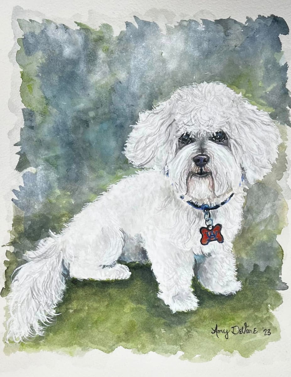 Auburn Pup by Amy DeVane 