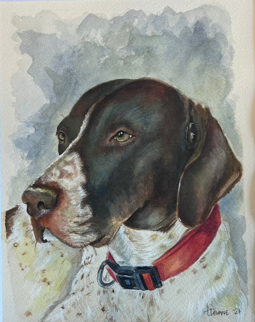 Sadie- Jones Pup by Amy DeVane 