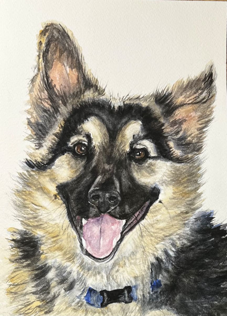 Flournoy Dog 1 by Amy DeVane 