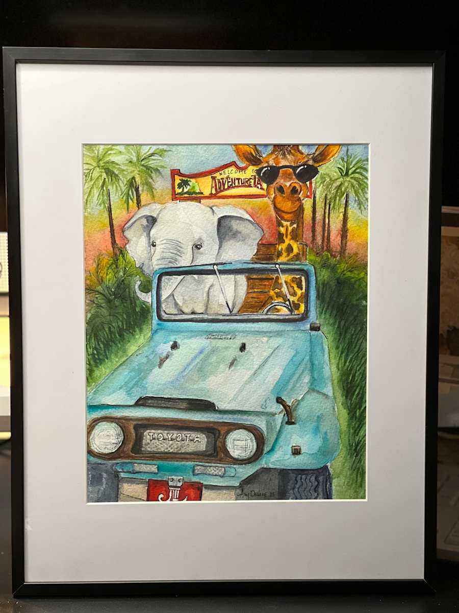 JR Serv League Donation Piece by Amy DeVane 