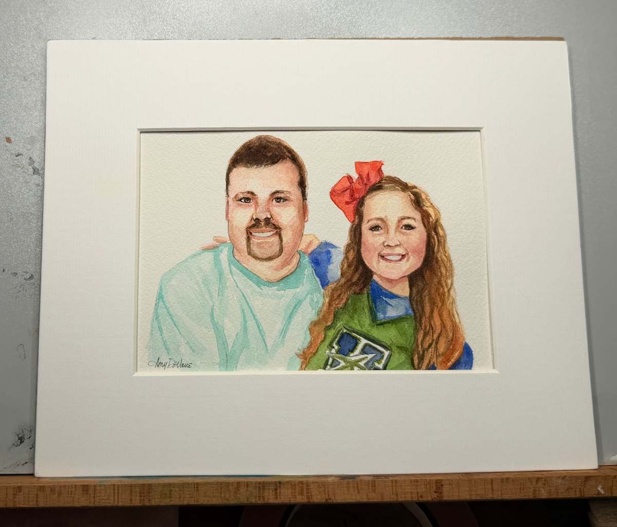 Jodi Portrait 5x7 by Amy DeVane 