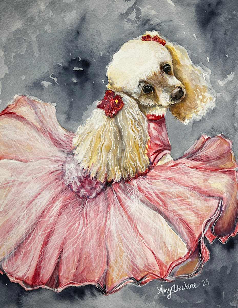 Ellie in a Tutu by Amy DeVane, Image 1.