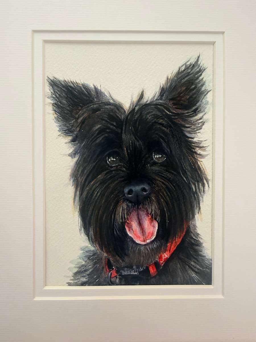 Dix 5x7 Pup by Amy DeVane 