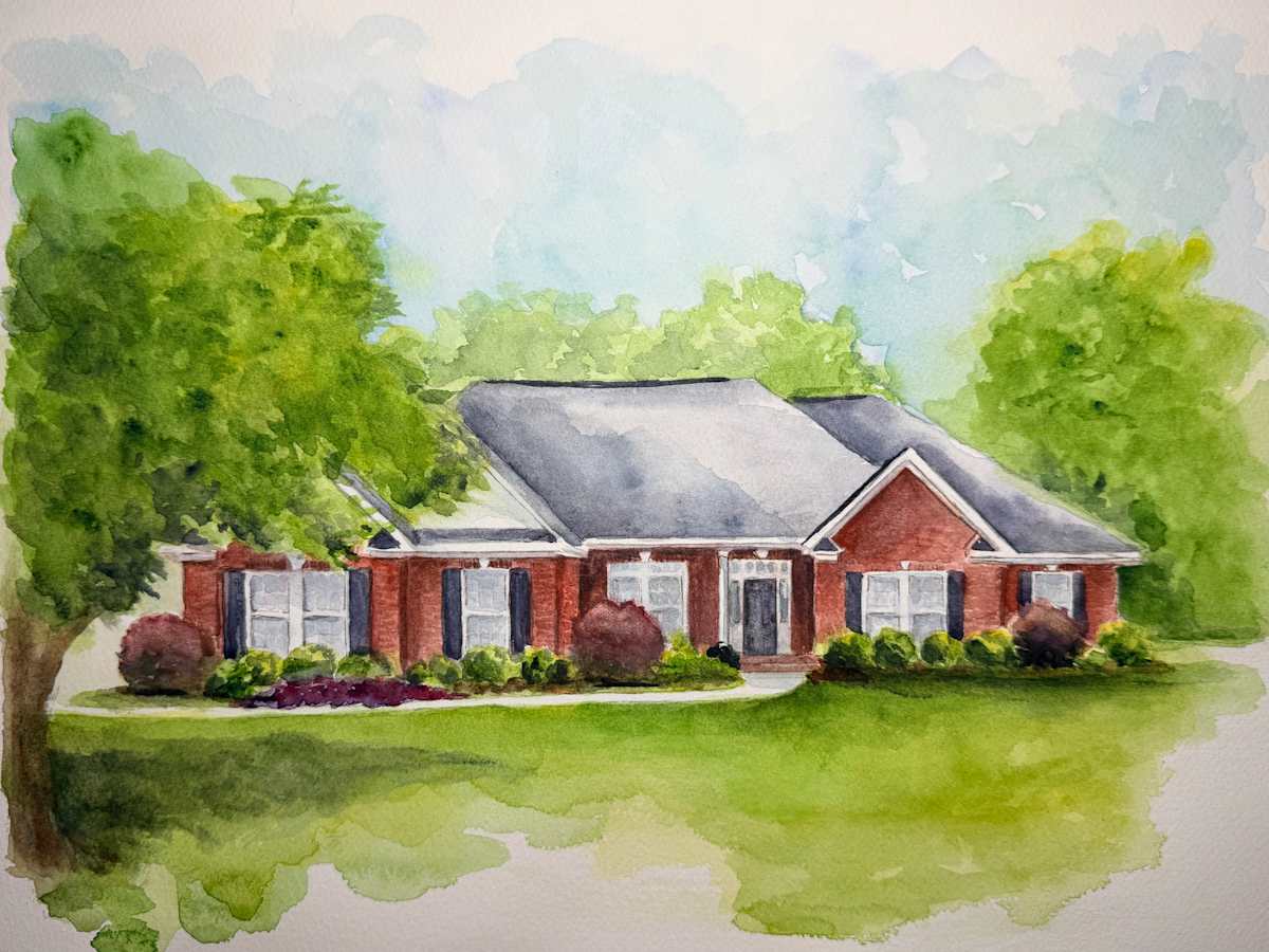Dix House 11x14 by Amy DeVane 