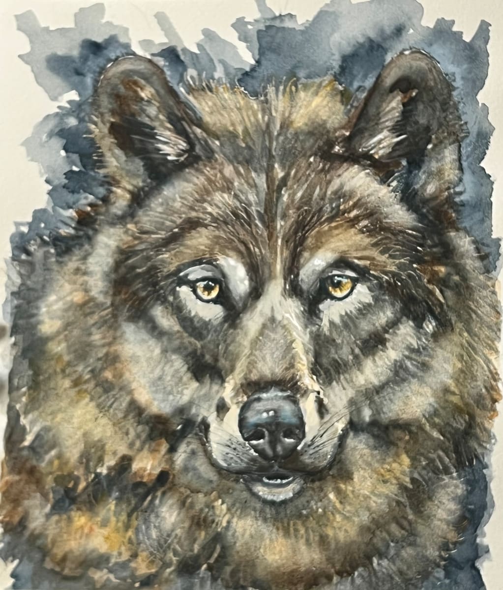 Blue Wolf by Amy DeVane 