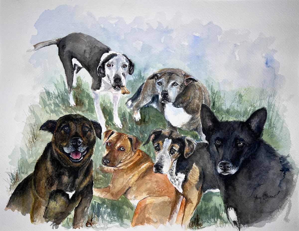 Adkinson Dogs by Amy DeVane, Image 1.