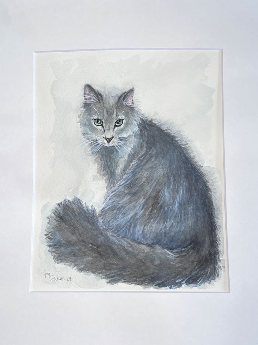 Cara's Cat (mom) by Amy DeVane 