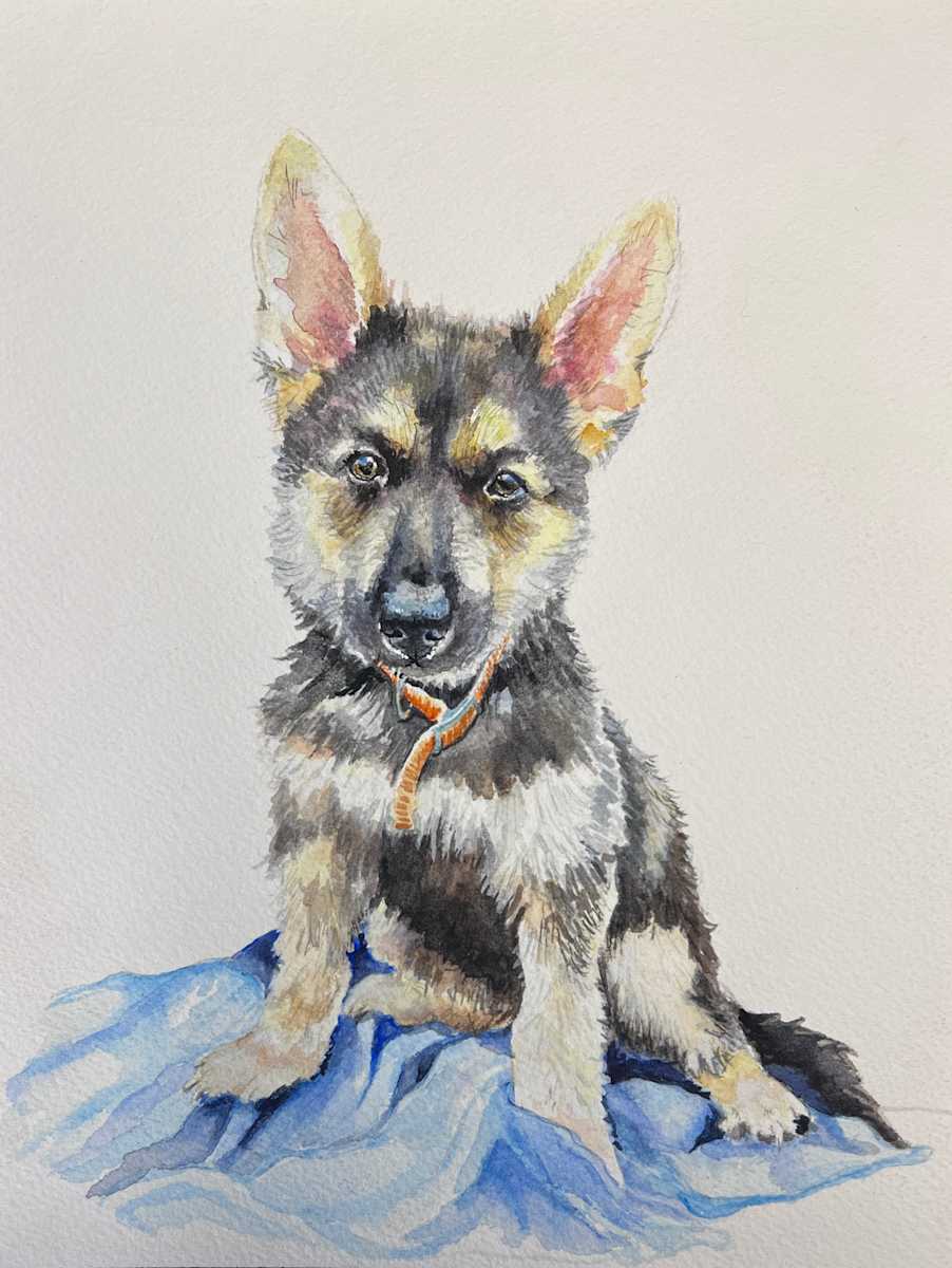 When She Was A Pup by Amy DeVane 