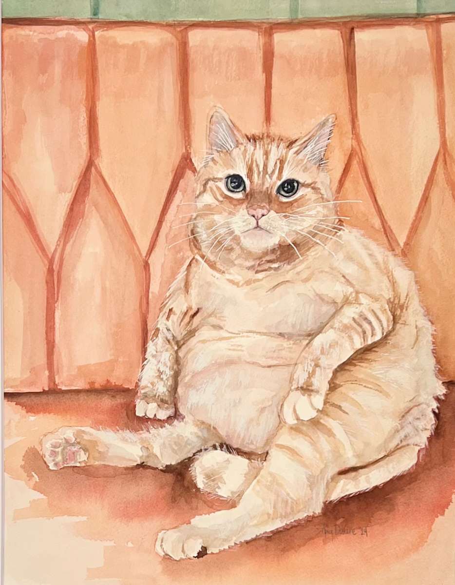 White Cat by Amy DeVane, Image 1.