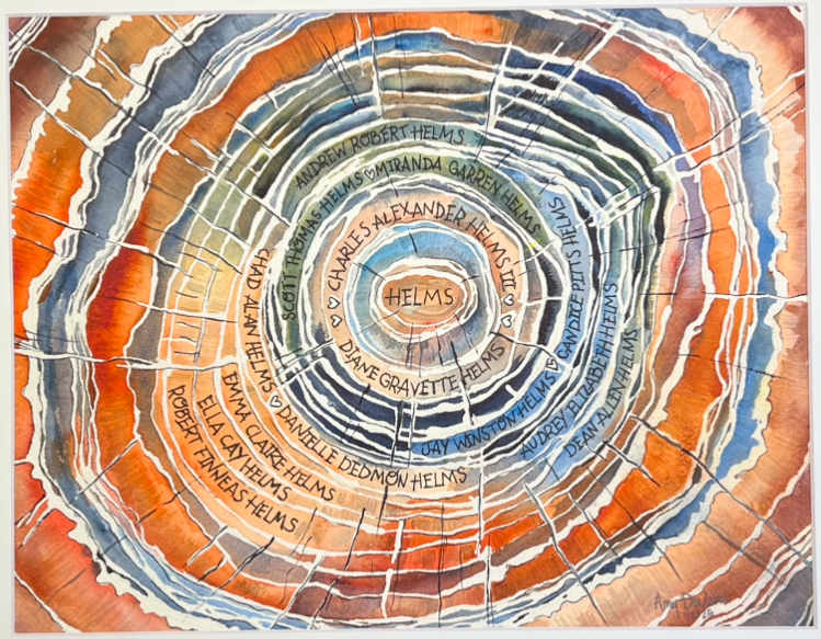 Helms Tree Ring by Amy DeVane 