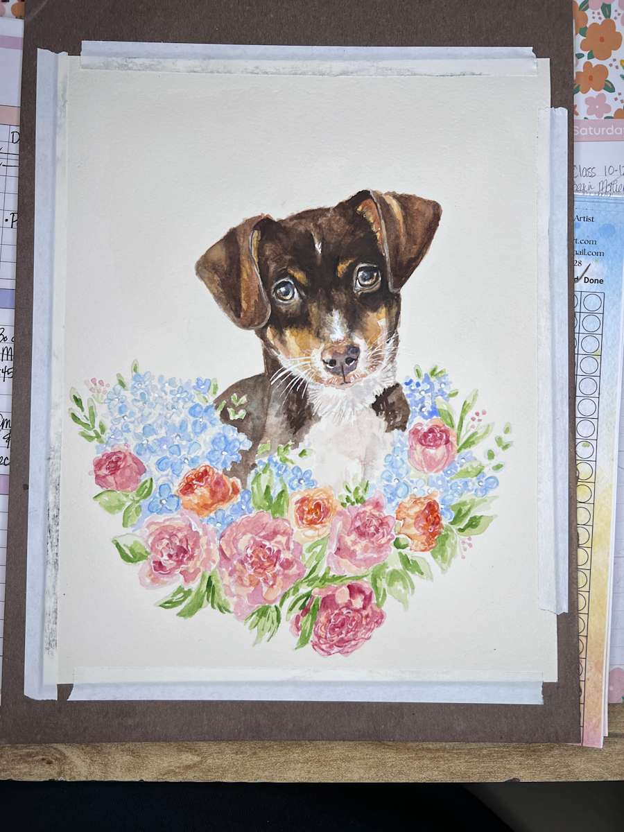 Spring Flowers- Melissa by Amy DeVane 