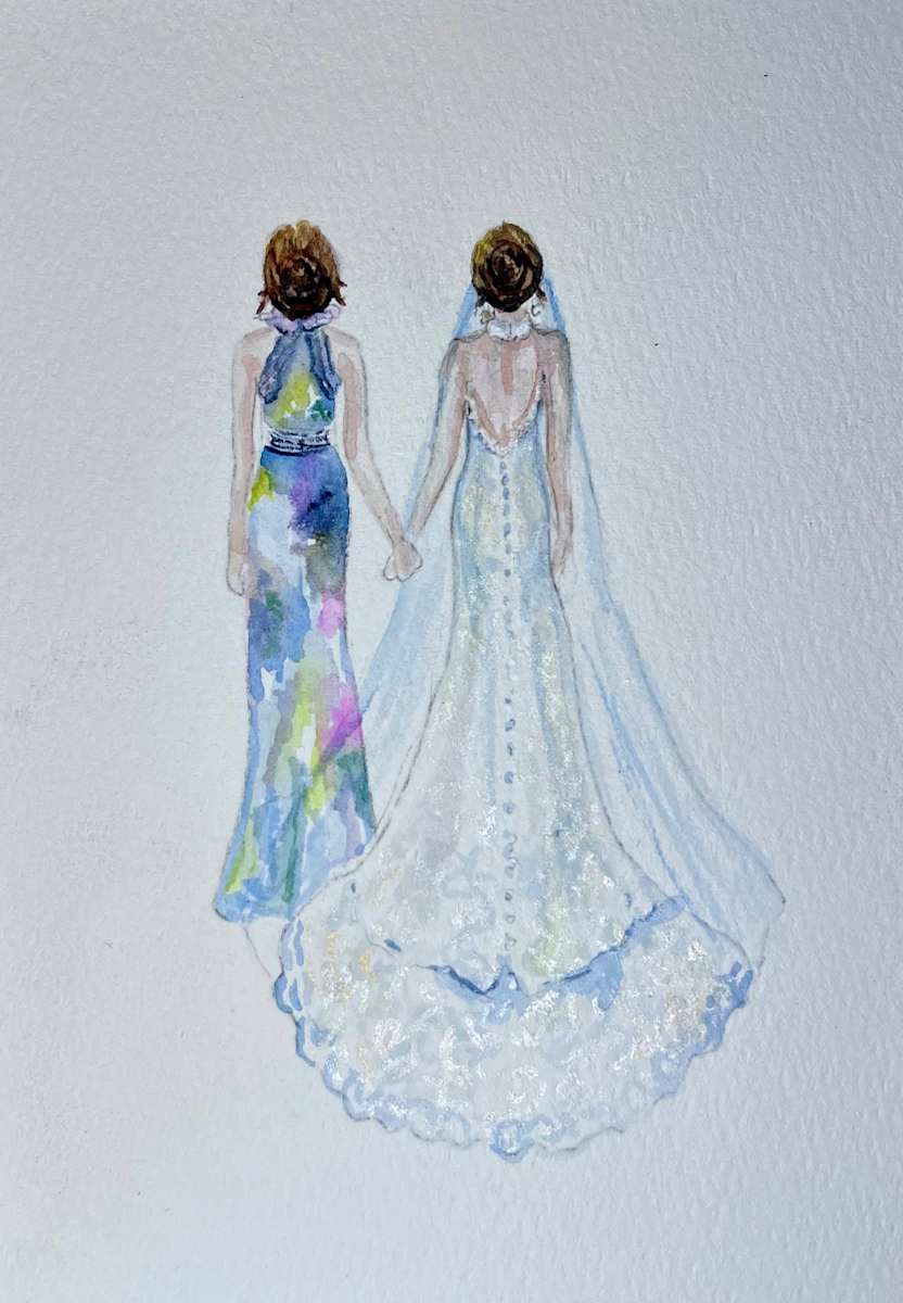 Young Wedding by Amy DeVane, Image 1.