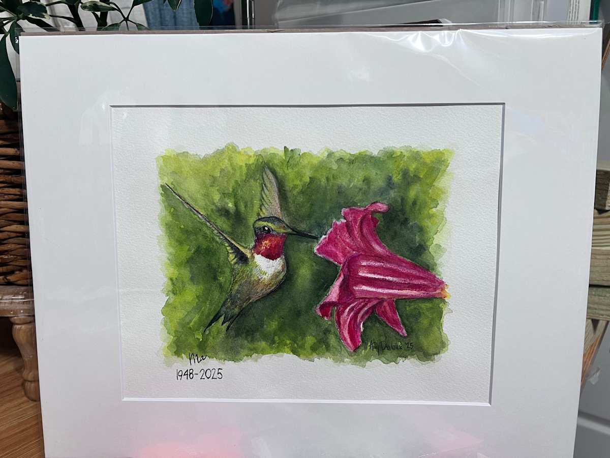 Ma’s Hummingbird by Amy DeVane 
