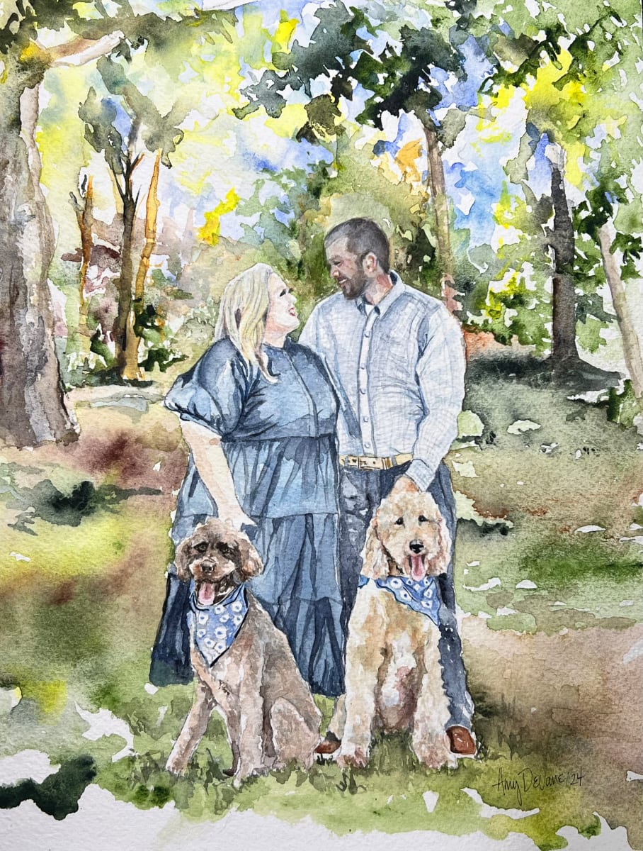 Family of Four by Amy DeVane, Image 1.