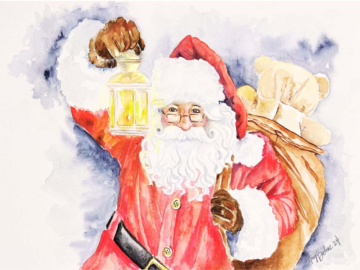 Santa 2024 by Amy DeVane 