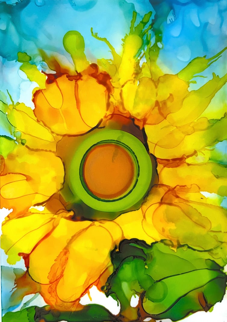 Sun...Flower by Amy DeVane 