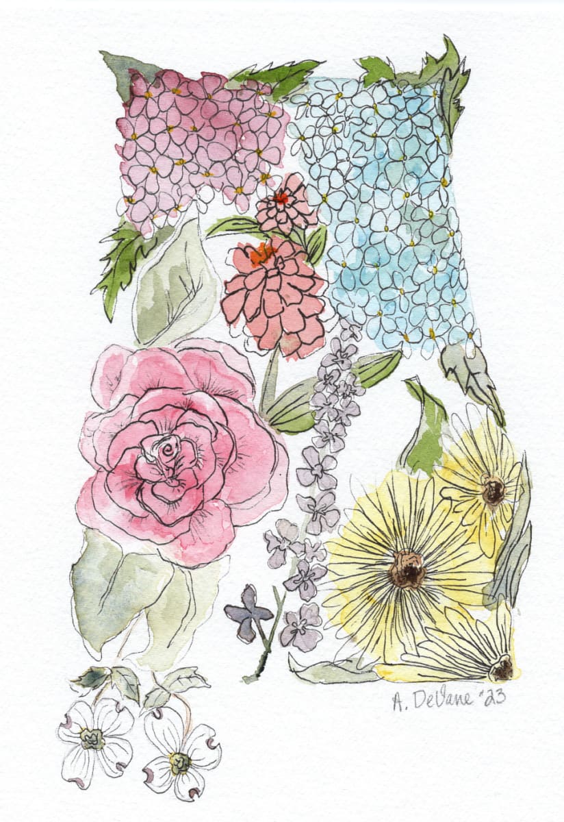 Floral State:  Alabama by Amy DeVane 