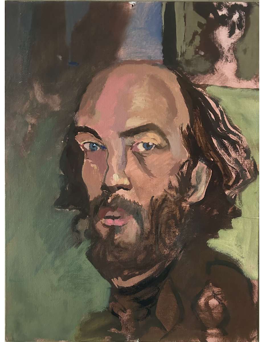 Title Unknown Self Portrait by Harvey Cellini Parks 