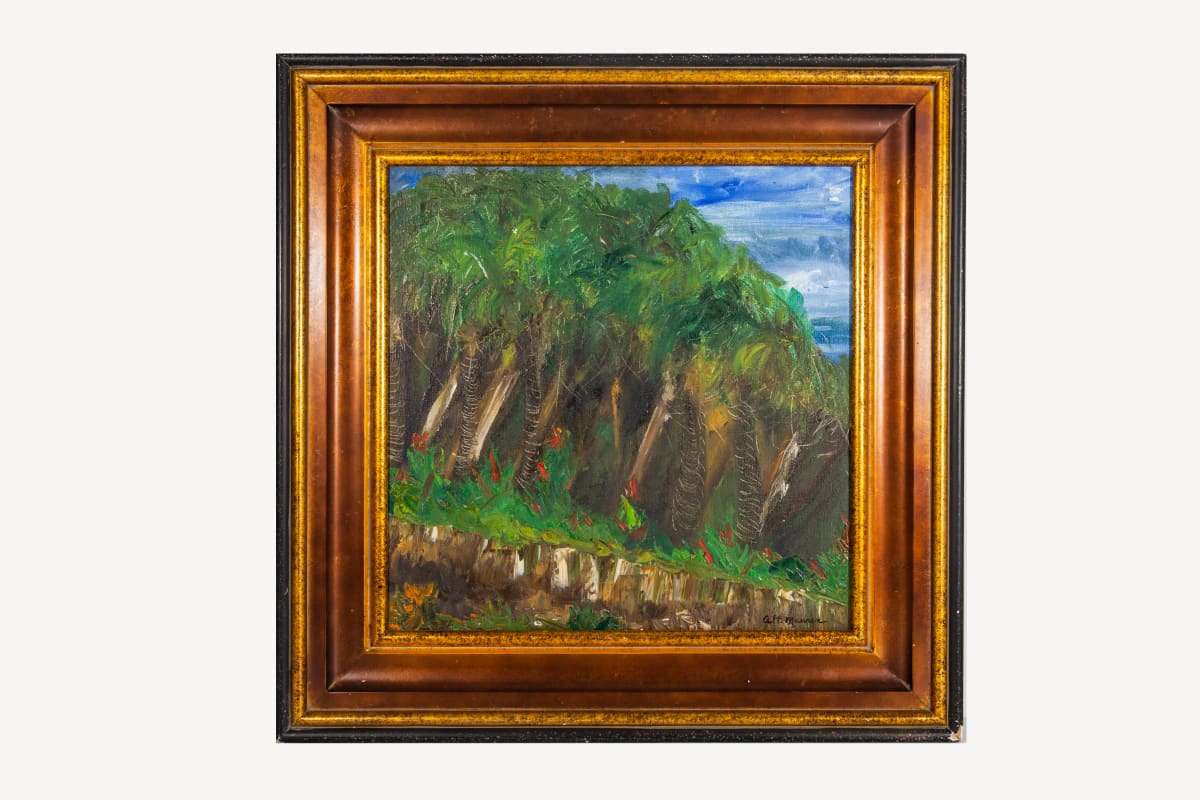 Unknown (Landscape with Palm Trees) by Alfred Maurer 