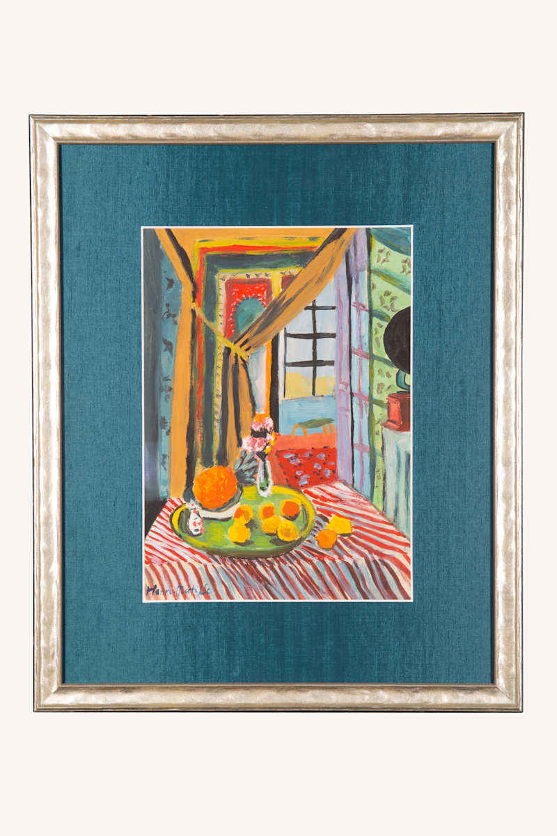 Interior with Phonograph by Henri Matisse 