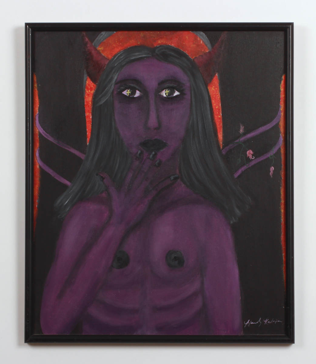 Title Unknown Self Portrait by Mandy Kalajian 