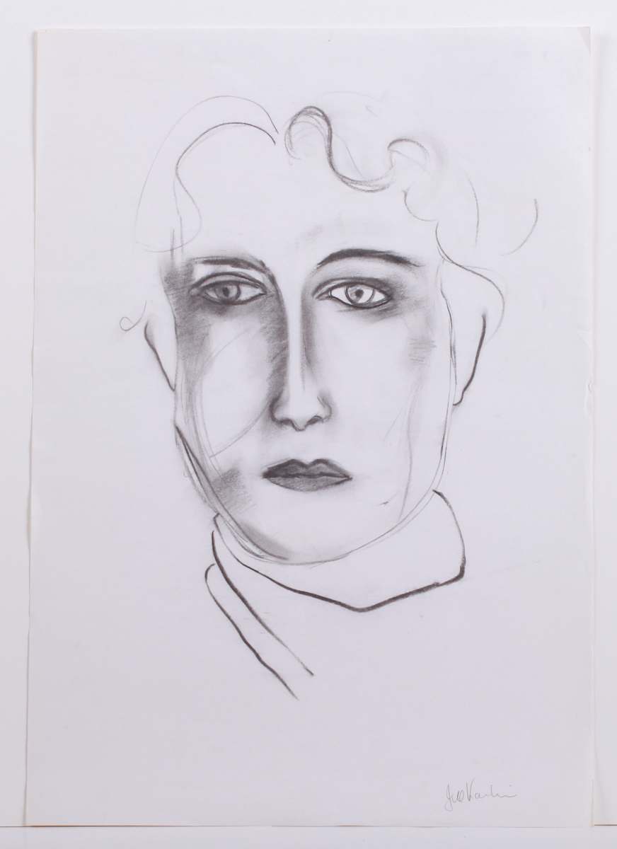 Title Unknown Self Portrait by Jill Andrea Karlin 