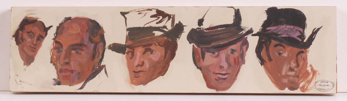 Series of Five Portraits by Harvey Cellini Parks 