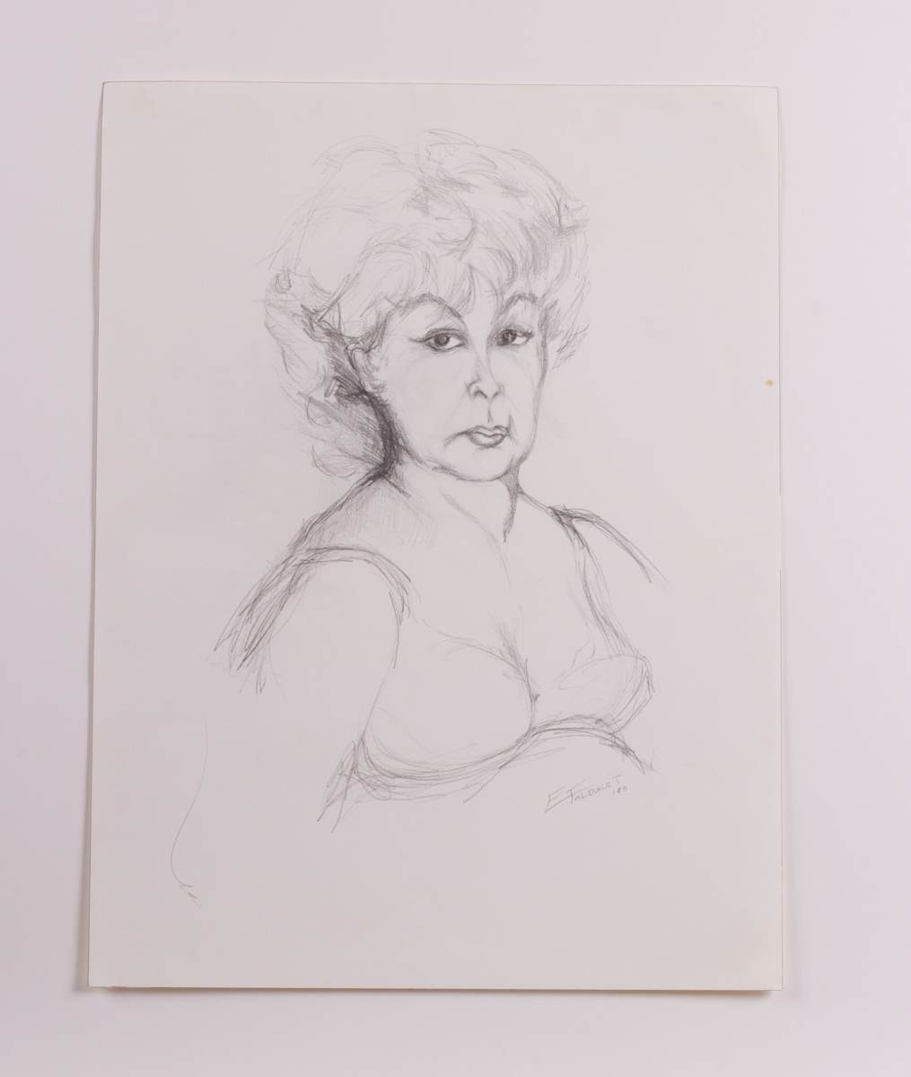 Title Unknown Self Portrait by Edith Talbert 