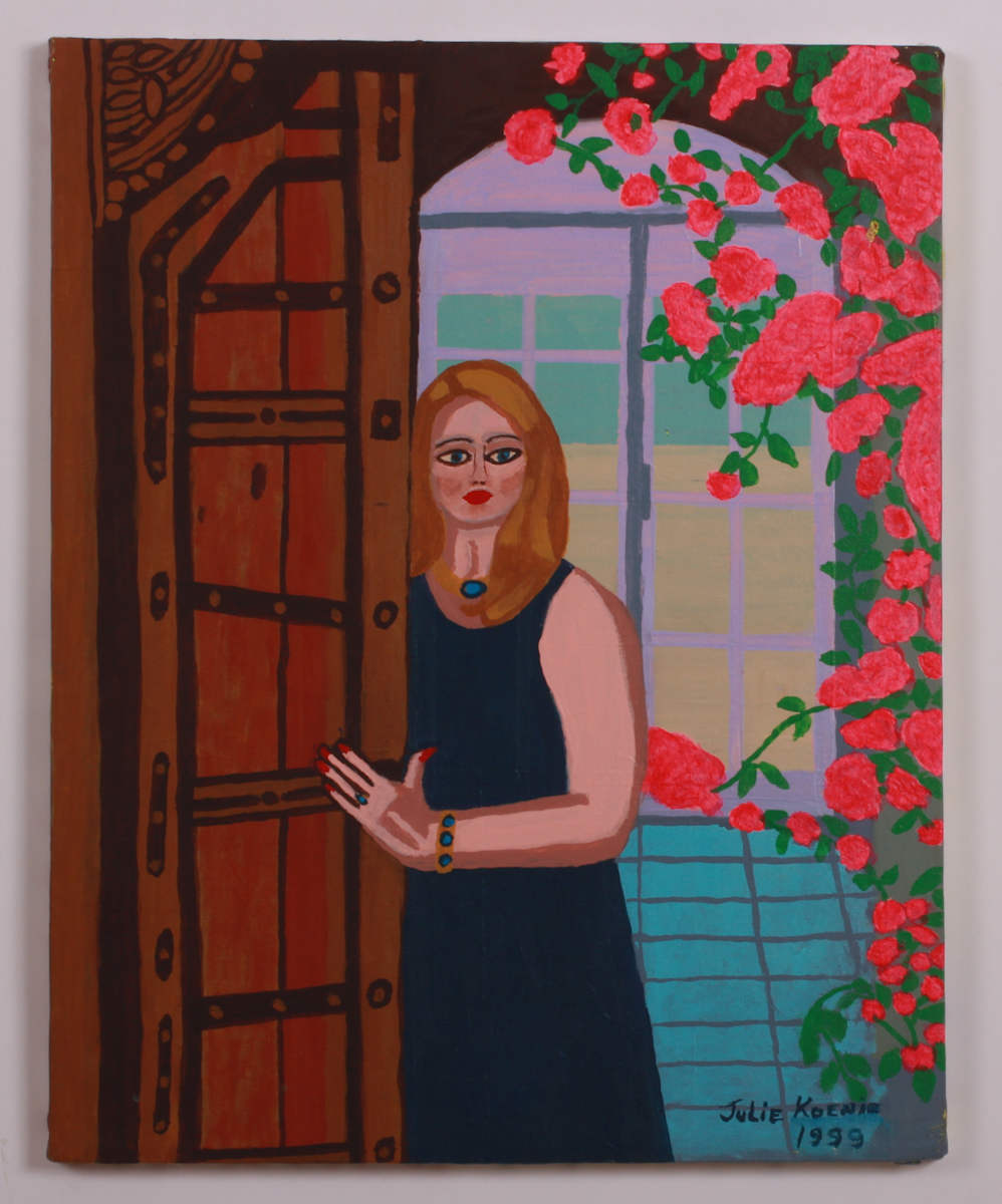 Title Unknown Self Portrait by Julie Koenig 